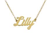 9ct Gold Name Chains | Bespoke Jewellery | Elegant Gems image