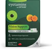 Eyetamins Vision Support (Formerly Actase Lutein ZA) — Elliott Opticians image