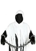 Prisoner Wrist Shackles on Chain - 90cm