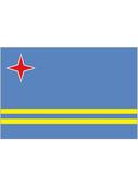 Aruba Flag 5ftx3ft image