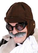 1920’s Black Pilot or Motorbike Goggles