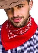 Cowboy Bandana 55cm - Red