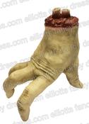 Cut off Creepy Human Hand Prop - Thing - 15cm x 15cm