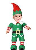 Elf Baby Onesie Costume image