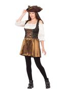 Gold Rose Pirate Costume image
