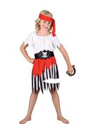 High Seas Pirate Girl Costume image