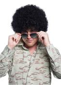 Jumbo Afro Pop Wig - Black image