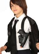 Childs Shoulder Holster and Gun - 18cm