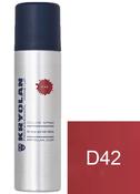 Kryolan Color Hair and Wig Spray - Dark Red D42 image