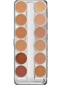 Kryolan Supracolor Palette - 12 TV colours image