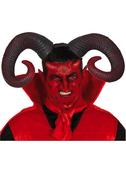 Large Ram Horns – Red 20cm image