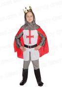 Medieval Crusader Knight - King - Boys Costume image