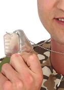 Metal Army Dog Tag