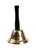 Metal Santa Handbell