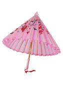 Pink Oriental Paper Parasol image