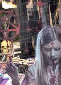 Possessed Window Cling 78cm x 60cm