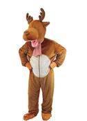 Reindeer Big-Head Mascot Adults image