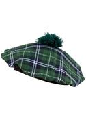 Scottish Tam O’ Shanter – Green Tartan image