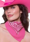 Cowgirl Bandana 55cm - Pink