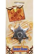 Sheriff Badge - Metal - 6.5cm
