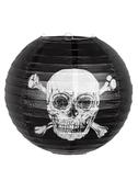 Skull and Crossbones Paper Lantern 25cm image