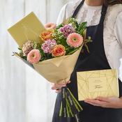 Congratulations gift set with chocolates and card image