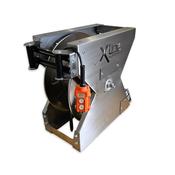 X-Line 12Volt Electric Stainless Steel Hose Reel with Guide Rollers &amp; Hose