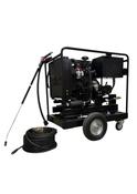 ISUZU 3 Cylinder 40Lpm 200Bar Single Lance Industrial Diesel Pressure Washer