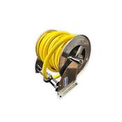 25 Metre 1" Stainless Steel Manual Washdown Hose Reel with Hose