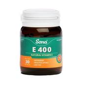 Sona E400 Vitamin E 30 Capsules image