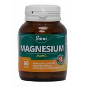 Sona Magnesium 250mg (60 tab) image