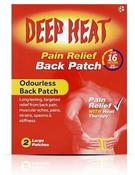 Deep Heat- Pain relief back Patch image