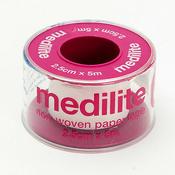 Medilite non-woven paper tape 1.25cmx5m image