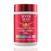 seven seas cod liver oil plus multi vitamins (30 capsules) image