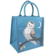 Nature's Craft Eco-Friendly Jute Bag - Owl And Moon