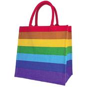 Nature's Craft Eco-Friendly Jute Bag - Rainbow