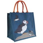 Nature's Craft Eco-Friendly Jute Bag - Puffin &amp; Chick