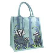 Nature's Craft Eco-Friendly Jute Bag - Badgers