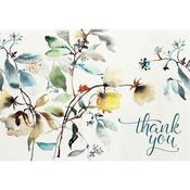 Peter Pauper Press Asian Botanical Thank You Note Cards