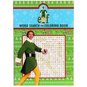 Editors Of Thunder Bay Press Elf Word Search and Coloring Book - Coloring Book for Teens and Adults,