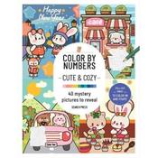 Search Press Color by Numbers: Cute &amp; Cozy: 40 Mystery Pictures to Reveal