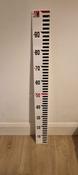 Water Level Staff Gauge / 1m length 100mm Wide image