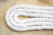 Rope Polypropylene 3/16in Hollow Braid white-1000ft Spool image