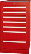TOOLCHEST TBS4007-X 7x DRAWER BALL BEARING SLIDING DRAWERS SIDE MOUNTED CABINET