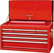 TOOLBOX TBT3006-X (TB2050BBSA) RED 6 DRAWER TOP BOX ROLLER BEARING SLIDES image