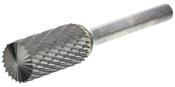 B061606 Ø6x16mm CYLINDER W/ END CUT  TUNGSTEN CARBIDE BURR