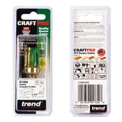 TREND C123 1/4'' SHANK ROUTER CUTTER