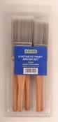 DOSCO 5 PACK SYNTHETIC BRUSH SET