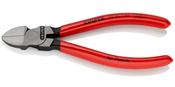Knipex sider cutter for plastic without chamfer 140mm  72 01 140