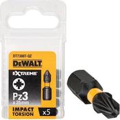 Dewalt DT7388T PZ3 25mm Impact Torsion Bit Pkt 5 image